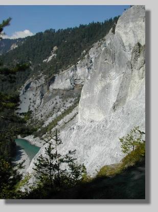 Blick in die Schlucht